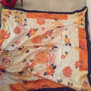 Oscar de la renta paisley scarf