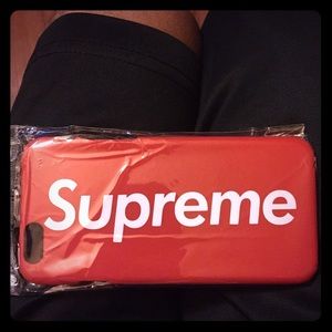 Supreme iPhone 6 case.