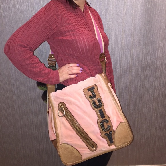 JUICY COUTURE messenger backpack