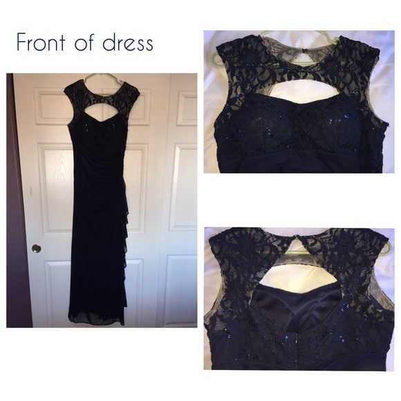 Prom dress- navy blue!