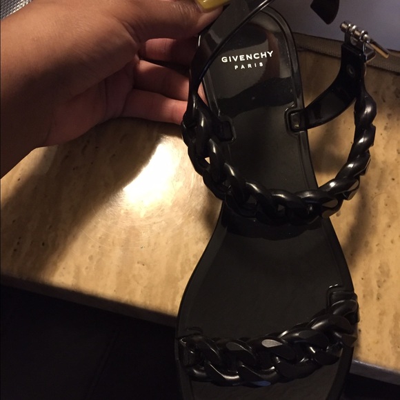 Givenchy Shoes - Givenchy Black jelly sandals