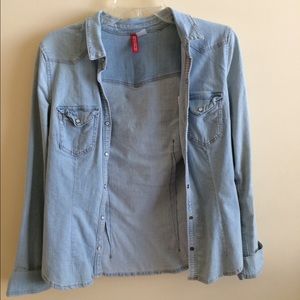 Denim shirt