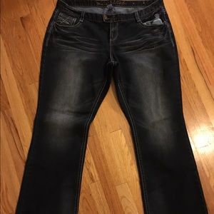 Maurice's dark wash jeans