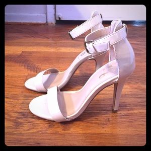💁💅💃MIX #6 HIGH HEELS STRAPPY NUDE SIZE 5