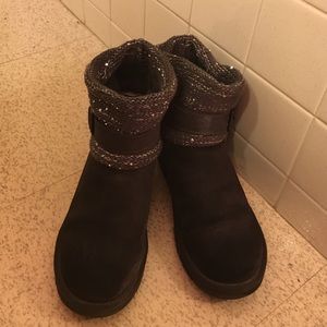 Women's UGG Cambridge Metallic grey suede