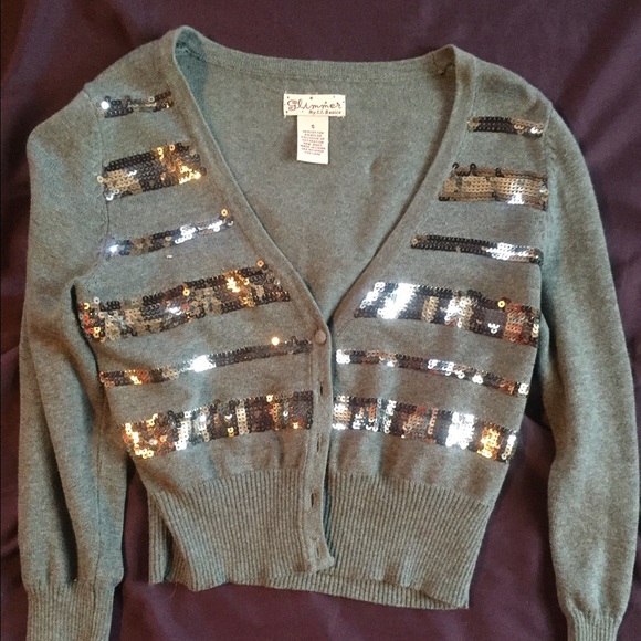 Sweater with sequins