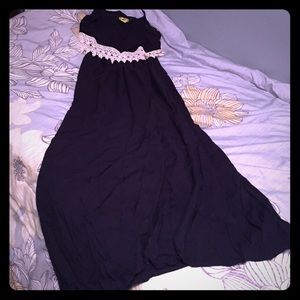 ModCloth Navy Maxi Dress