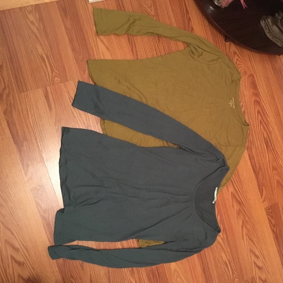 Two shirts.