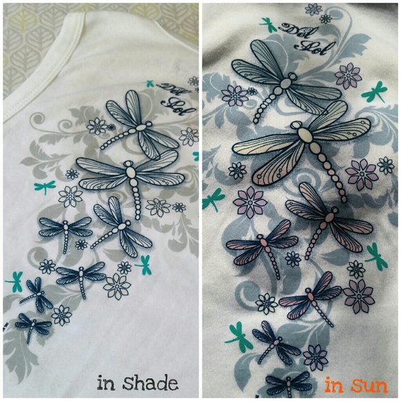 🆑Magical Color Changing Butterflies Summer Tank - Picture 3 of 4