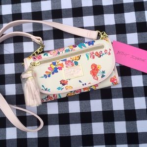 NWT Betsey Johnson Crossbody Mini Purse