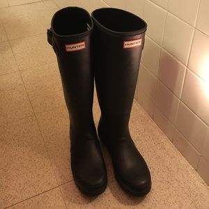 Tall Matte Hunter Boots