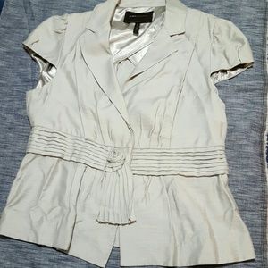 BCBG Max Azria cap sleeve blazer
