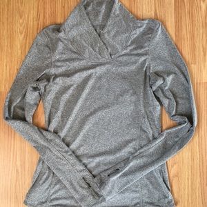 Gray pull over