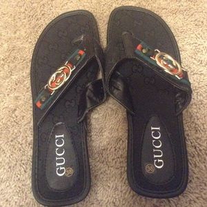 Gucci flip-flops