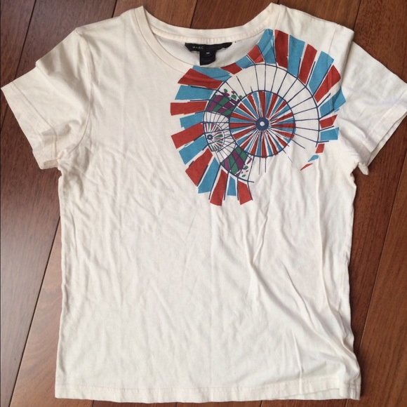 Marc Jacobs Tops - Marc Jacobs Ferris Wheel T Shirt Size M