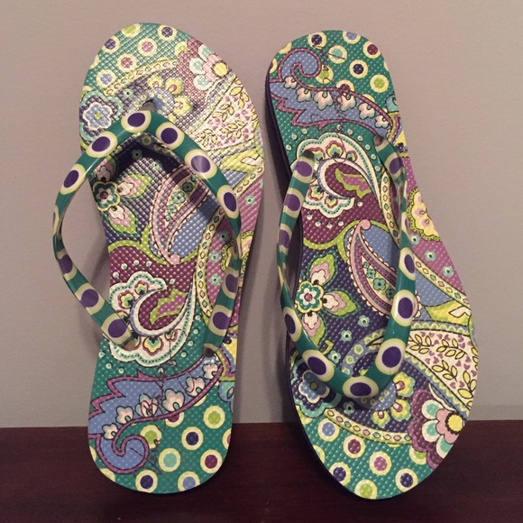 Vera Bradley flip flops!