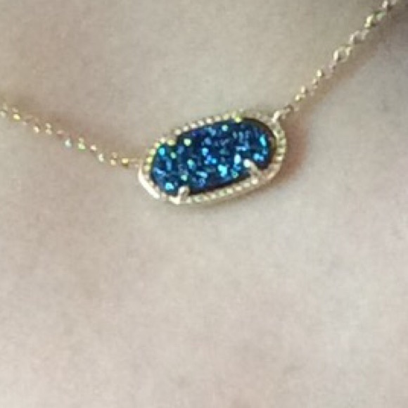 ‼️SOLD‼️Blue Drusy Elisa - Picture 3 of 3