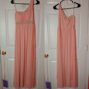 One Shoulder Prom Dress