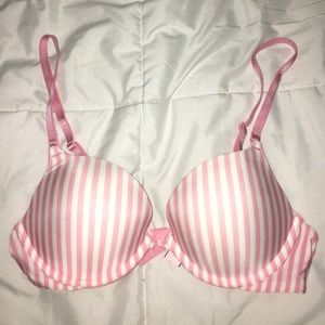 Pink bra