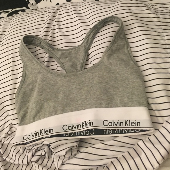 CK sports bra
