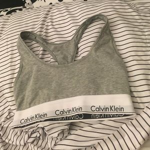 CK sports bra