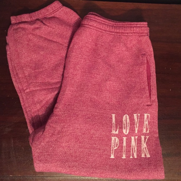 VS Pink Campus Pant! Like New!