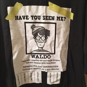 Where's Waldo t-shirt XXL