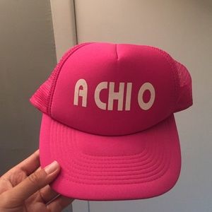 Pink alpha chi omega SnapBack
