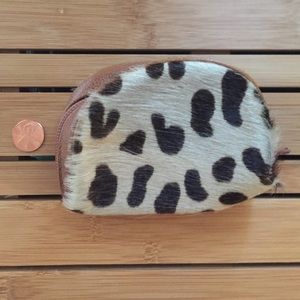 Coin purse made from genuine leather