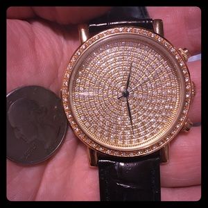 Adrienne couture  leather watch