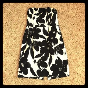 Express strapless dress