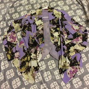 Floral blazer