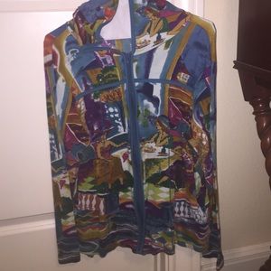 A lightweight shirt with some beaded detail.