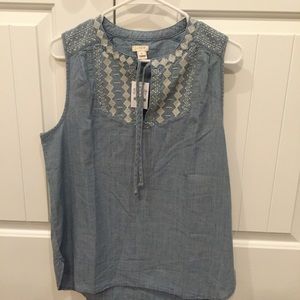 Chambray Tank