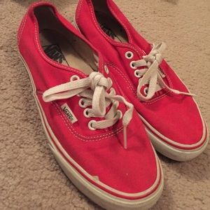 Red vans