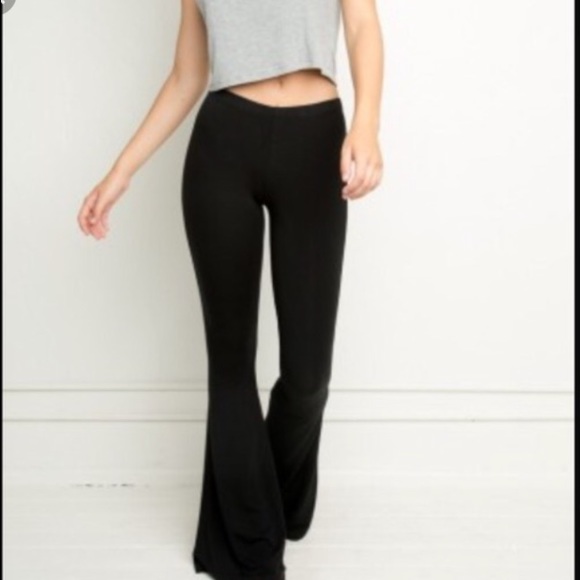 Brandy Melville flare bottoms