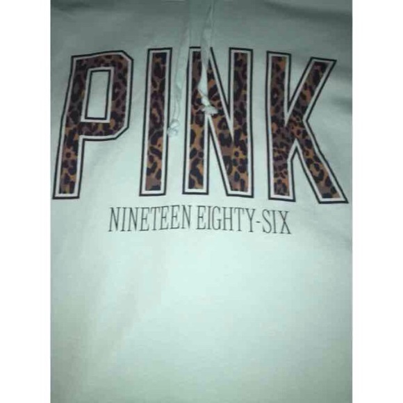 Victoria Secret Pink Cheetah Hoodie - Picture 2 of 2