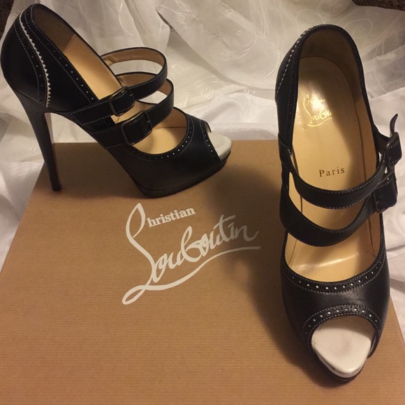 Authentic Christian Louboutin heels.