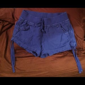 Juniors Blue Jolt Shorts