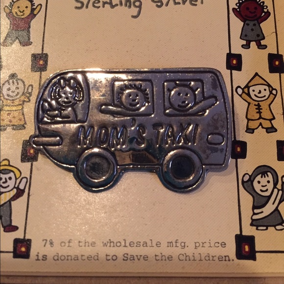 Mom's Taxi pin - Picture 2 of 2