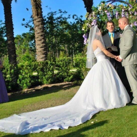 Size 2 wedding gown - Picture 2 of 2