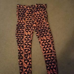 Retro Print Leggings