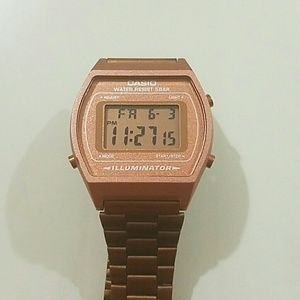 Casio Rose Gold Watch