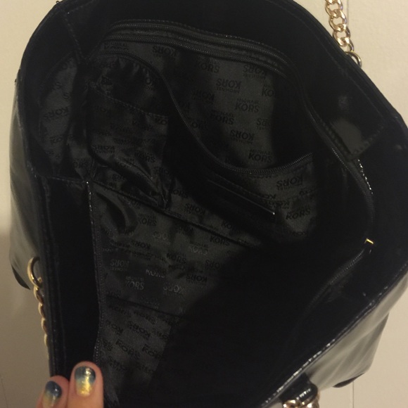 Michael Kors Jet set patented leather - Picture 3 of 4