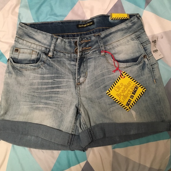Elite Brazilian Collection Denim Shorts