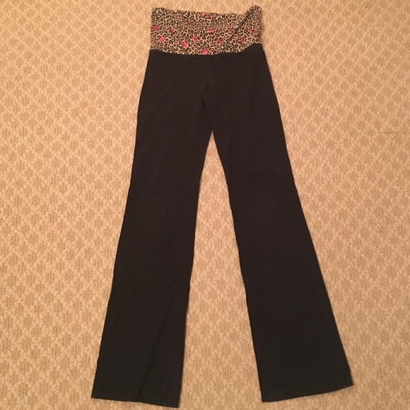 Black Victoria secret PINK yoga pants