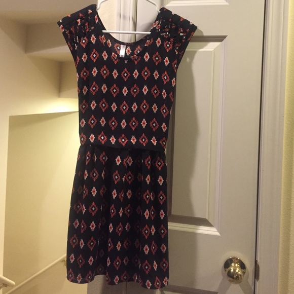 NWOT Aztec print inspired dress