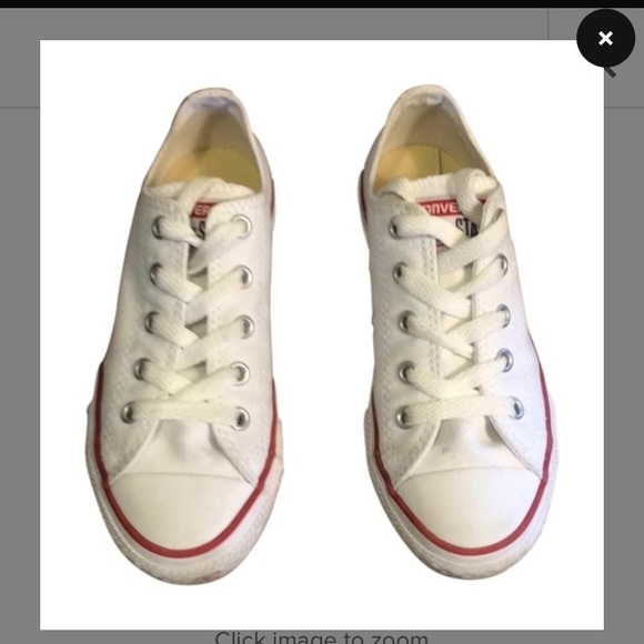 EUC almost new white cons