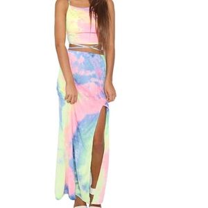 Two piece Wink gal Tye Dye outfit