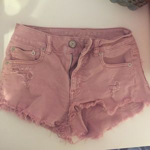 Maroon American Eagle Shorts 00